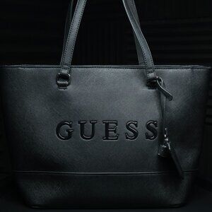 Guess Artemis Carryall Tote Bag – Black –Like new – excellent condition